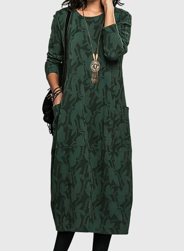 Harper Brooklyn | Casual Round-Neck Dress