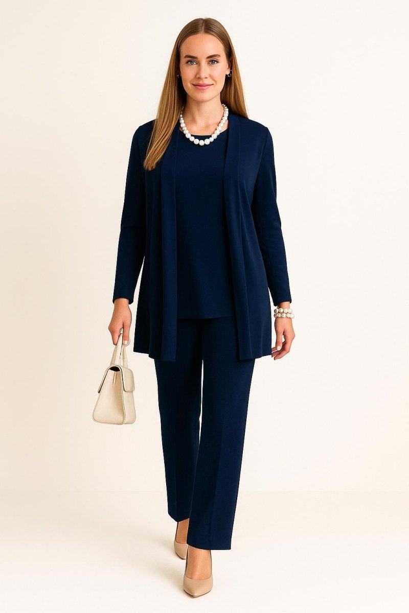 Harper Brooklyn | Cardigan, Top and Trousers Set