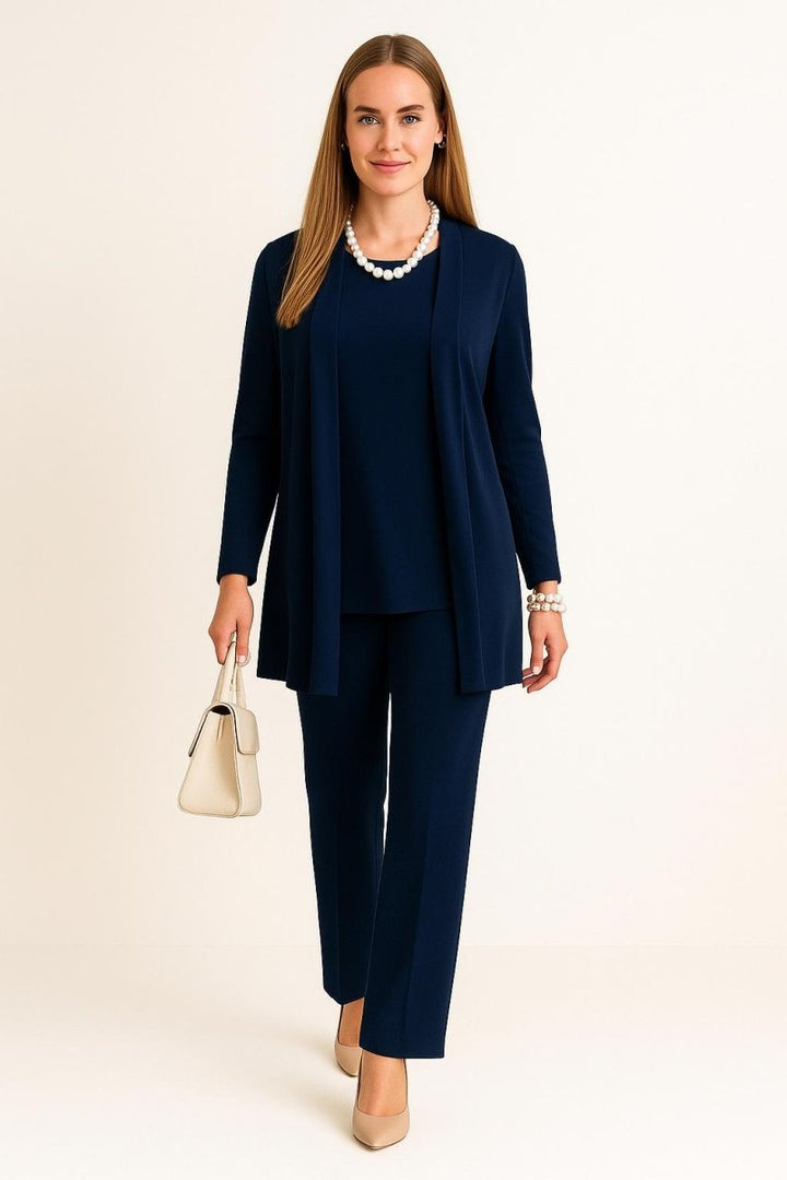 Harper Brooklyn | Cardigan, Top and Trousers Set