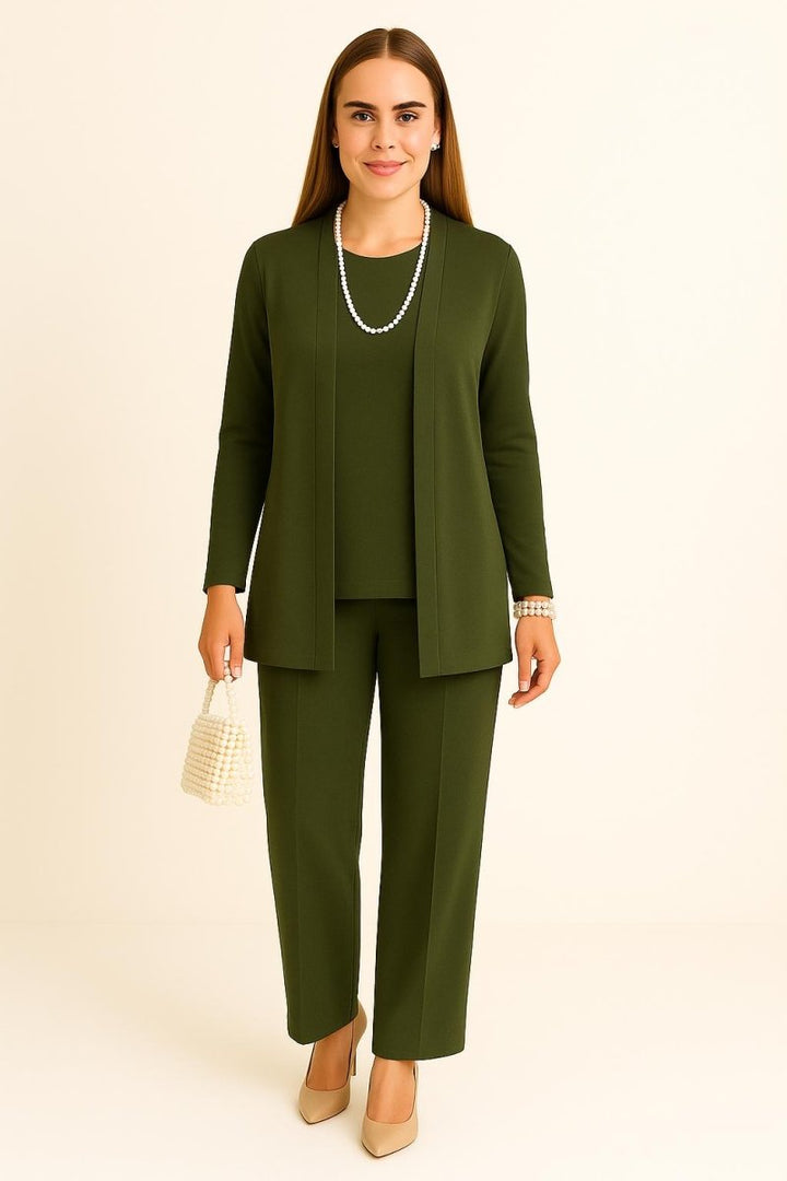 Harper Brooklyn | Cardigan, Top and Trousers Set