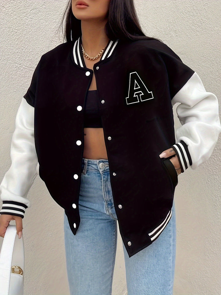 Harper Brooklyn | Women’s Casual Oversized Bomber Jacket