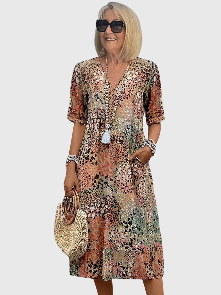 Harper Brooklyn | Floral Midi Dress