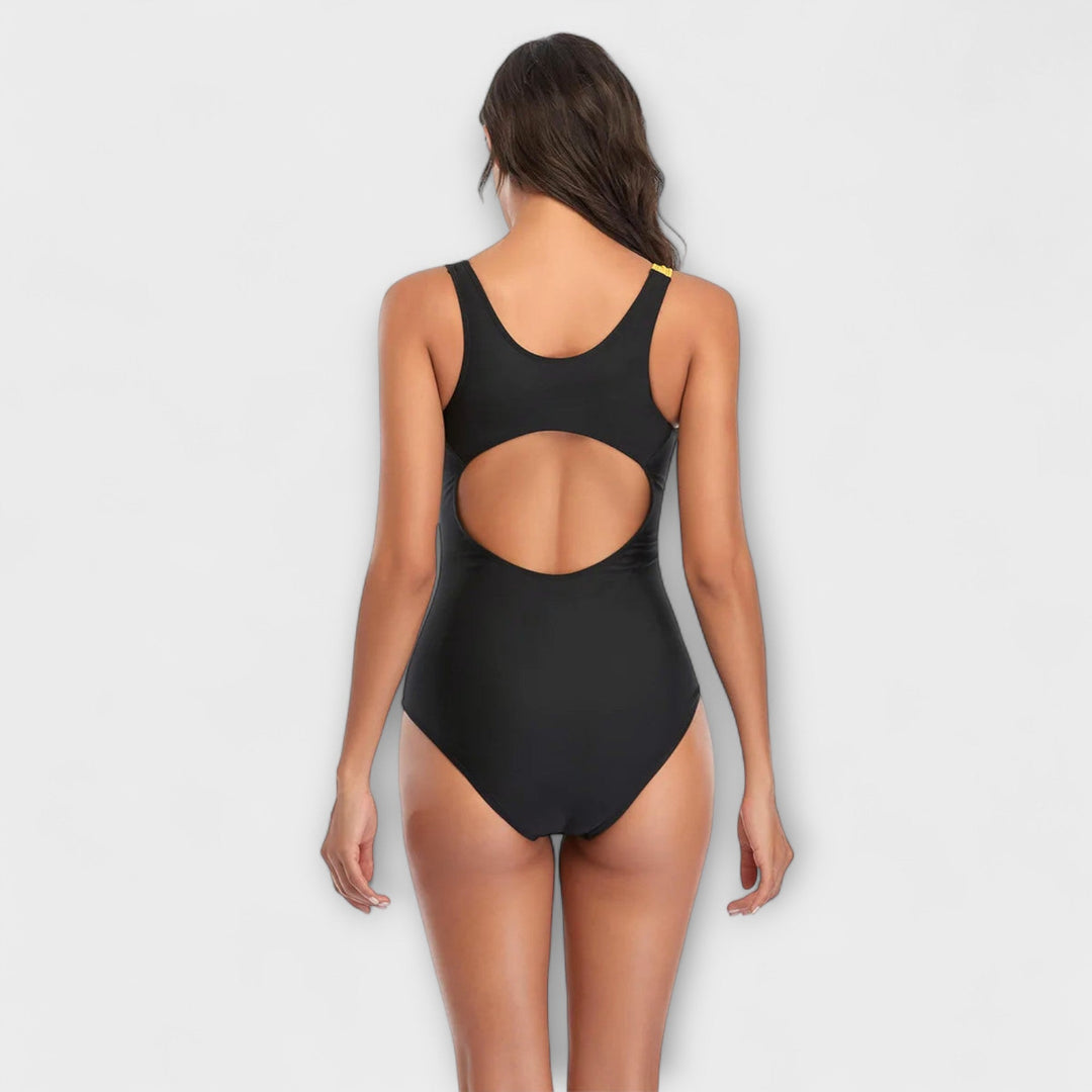 Harper Brooklyn| One-Piece Swimsuit, Back Cut-Out