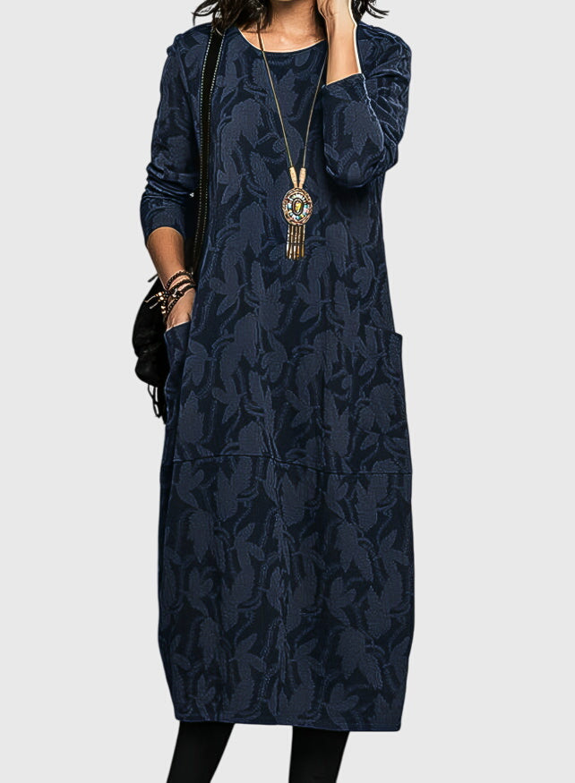 Harper Brooklyn | Casual Round-Neck Dress