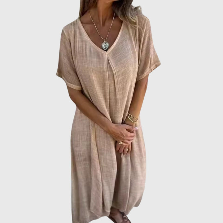 Harper Brooklyn | Lightweight V-Neck Dress