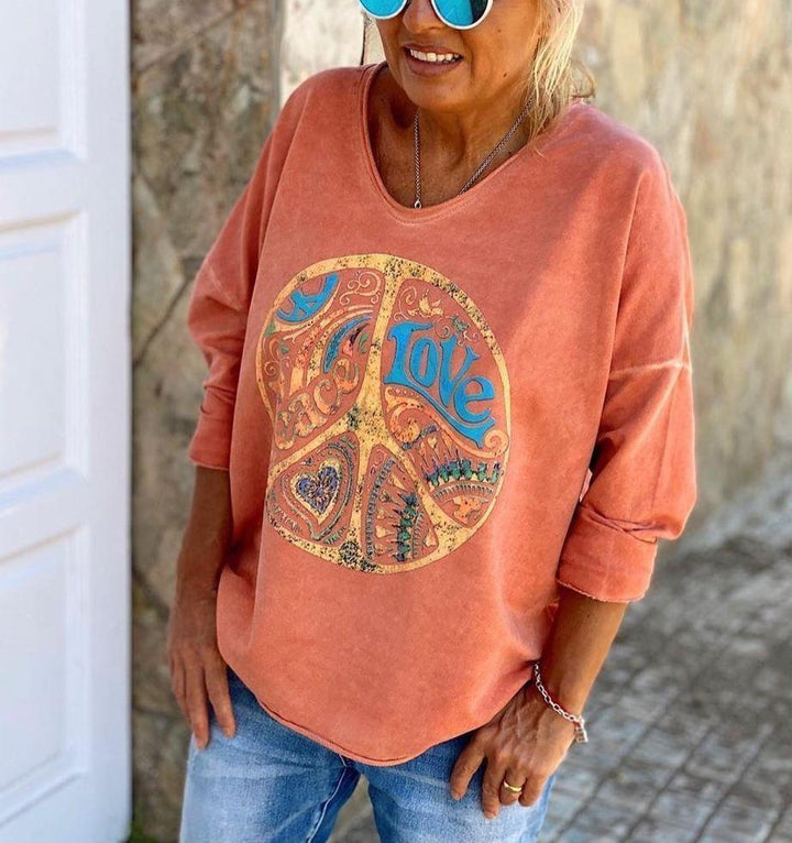 Harper Brooklyn| Sweatshirt - Orange