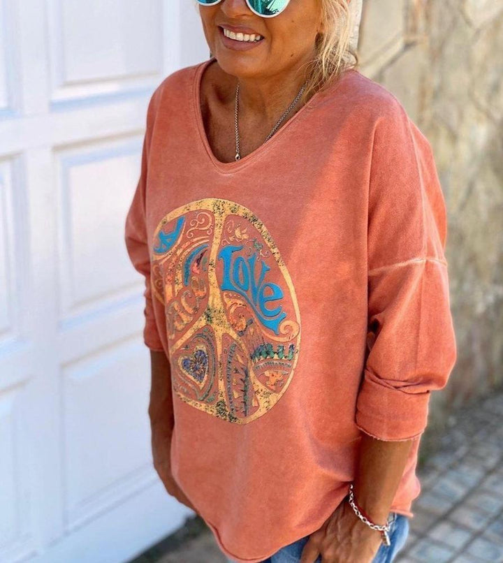 Harper Brooklyn| Sweatshirt - Orange