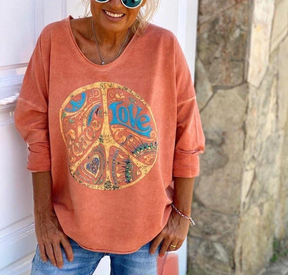 Harper Brooklyn| Sweatshirt - Orange
