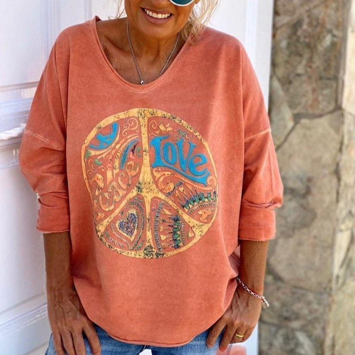 Harper Brooklyn| Sweatshirt - Orange