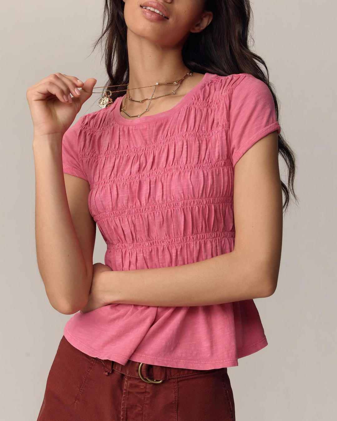 Harper Brooklyn | Ruffle Top