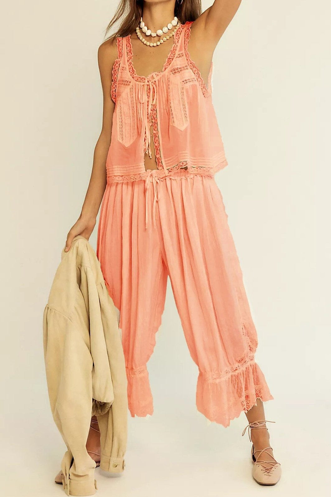 Harper Brooklyn | Lace Two-Piece Set