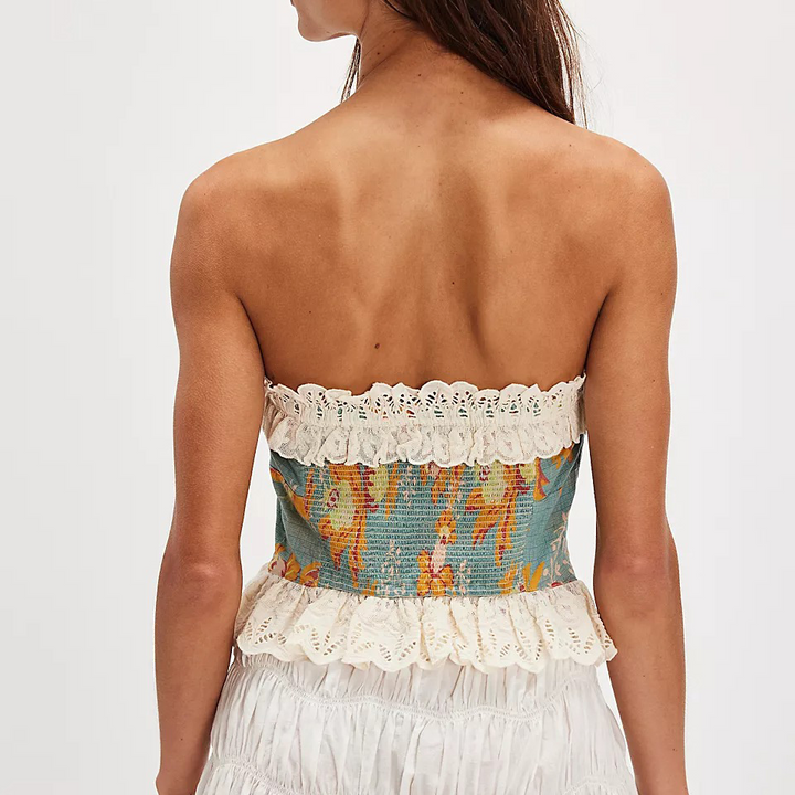 Harper Brooklyn | Lace Corset Top