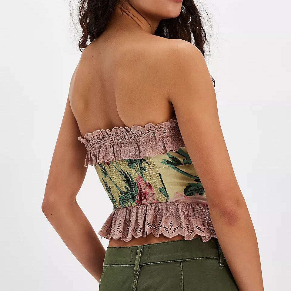Harper Brooklyn | Lace Corset Top