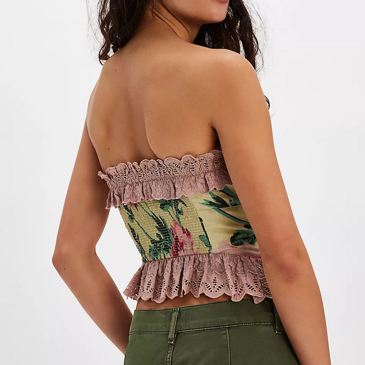 Harper Brooklyn | Lace Corset Top