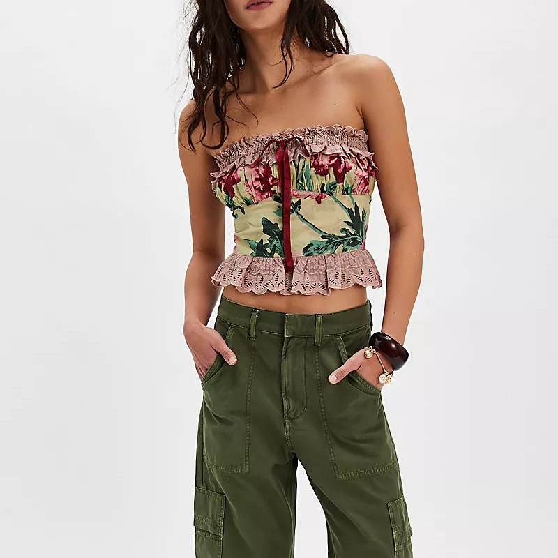 Harper Brooklyn | Lace Corset Top