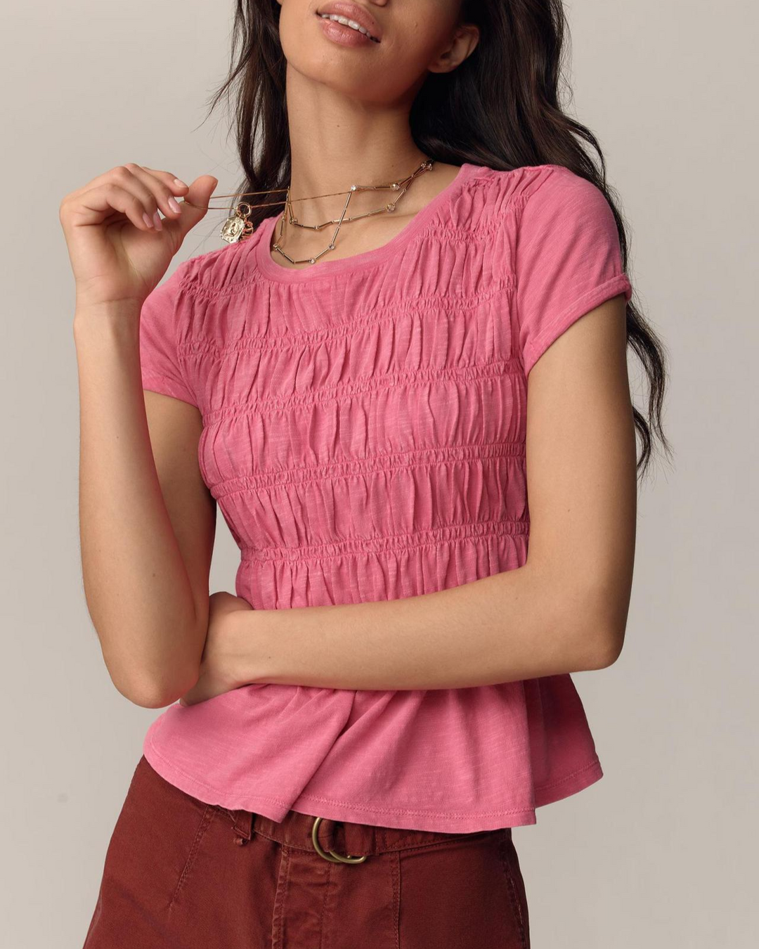 Harper Brooklyn | Ruffle Top