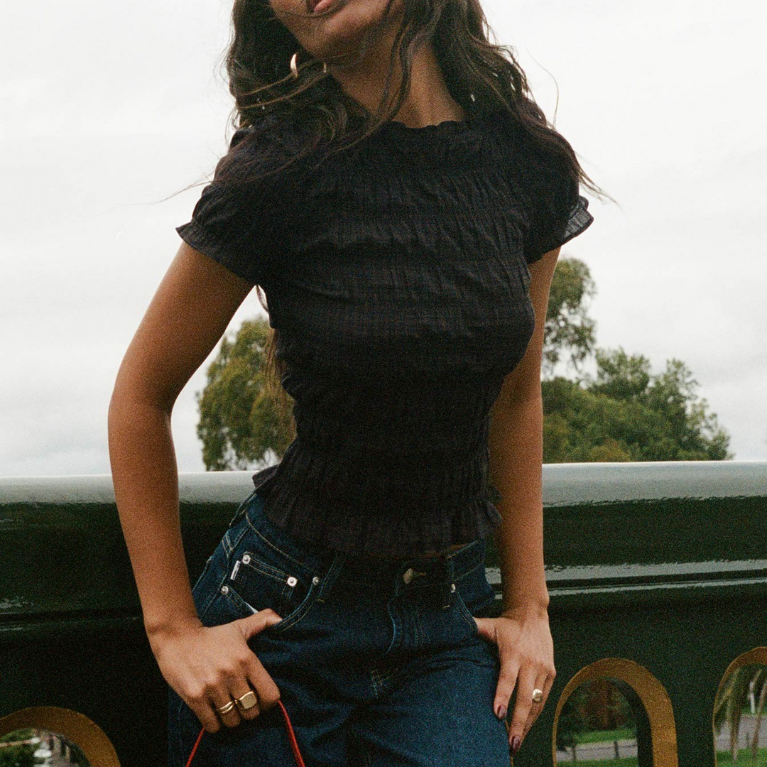 Harper Brooklyn | Ruffle Top