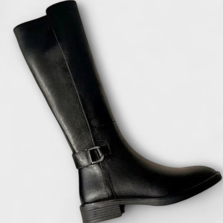 Harper Brooklyn | Leather Knee High Boots
